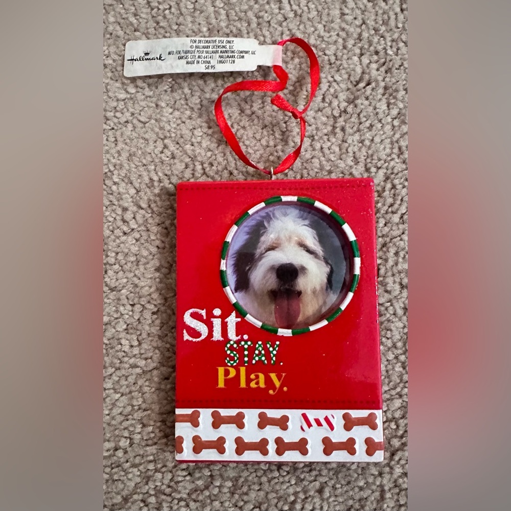 Hallmark Dog Photo Ornament